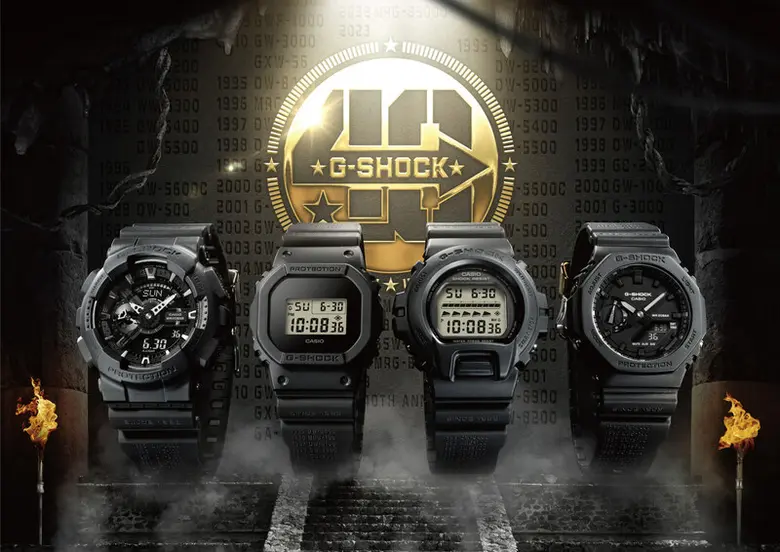 ฉลองครบรอบ 40 ปีแบรนด์ G-SHOCK ด้วยนาฬิกา...