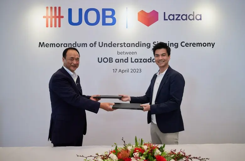 UOB and Lazada Group have entered a Memor...