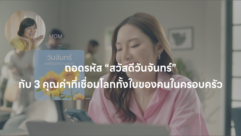 ใครเคยได้รับข้อความ "สวัสดีวันจันทร์" จาก...