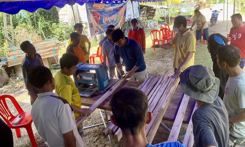 สนพ.แพร่ ดำเนินการฝึกอบรมโครงการพัฒนาทักษะเฉพาะให้แก่แรงงานนอกระบบที่ถือบัตรสวัสดิการแห่งรัฐ รุ่นที่ 8/2566