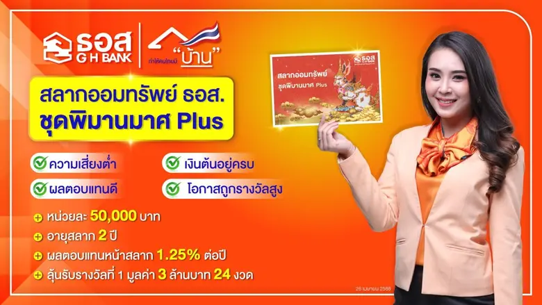 ธนาคารอาคารสงเคราะห์ (ธอส.) ตอบแทนลูกค้าแ...