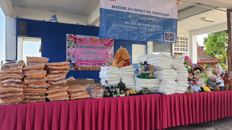 เฮงเค็ล ประเทศไทย บริจาคผ้าห่มและของเล่นให้กับนักเรียนในอำเภออมก๋อย เชียงใหม่