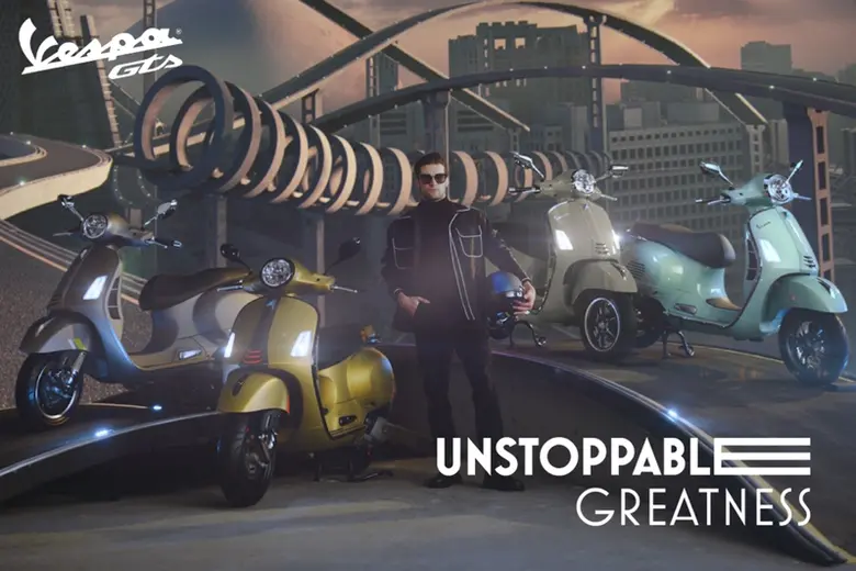"เวสป้า" เปิดตัวพรีเมี่ยมสกู๊ตเตอร์เจนเนอ...