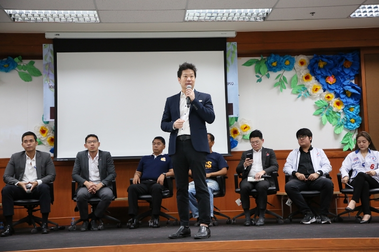 ม.ศรีปทุม ตัวแทน D-Vote เข้าร่วมเสวนาการเลือกตั้งปี 2566 ว่าด้วยการสำรวจและเผยแพร่ความคิดเห็นสาธารณะ