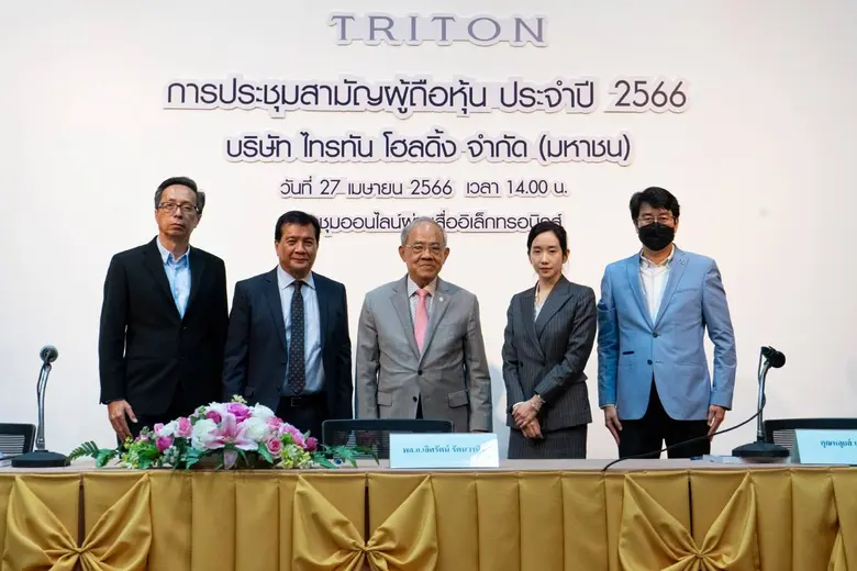 TRITN จัดการประชุมผู้ถือหุ้นประจำปี 2566 ...