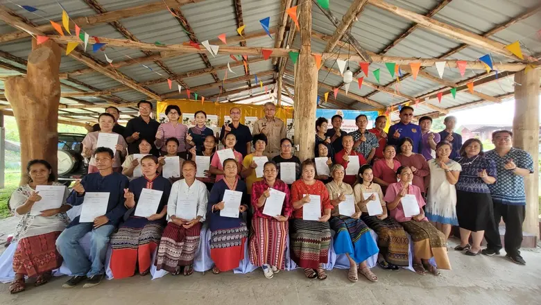 สนพ.แพร่ มอบเครื่องมือพื้นฐานชุดการฝึกโครงการพัฒนาทักษะเฉพาะให้แก่แรงงานนอกระบบที่ถือบัตรสวัสดิการแห่งรัฐ รุ่นที่ 6/2566