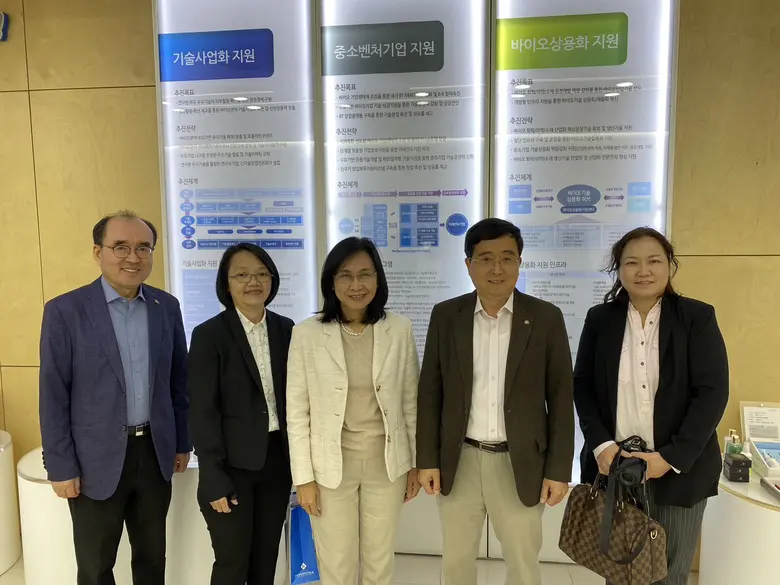 วว. / KRIBB เกาหลีใต้ ร่วมหารือขับเคลื่อนเศรษฐกิจใหม่ ด้วยเทคโนโลยีชีวภาพ วัสดุชีวภาพ และการถ่ายทอดเทคโนโลยี