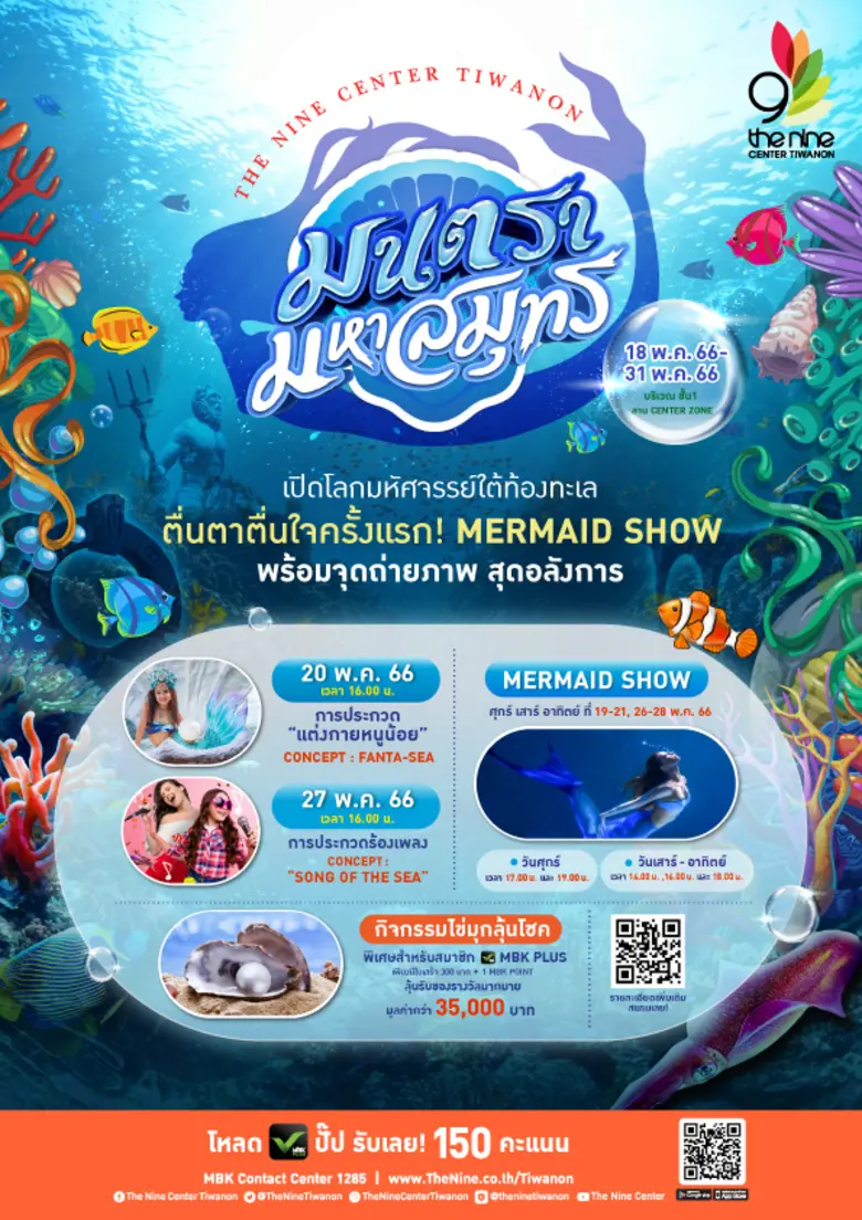 เดอะไนน์ เซ็นเตอร์ ติวานนท์ ศูนย์การค้าใน...