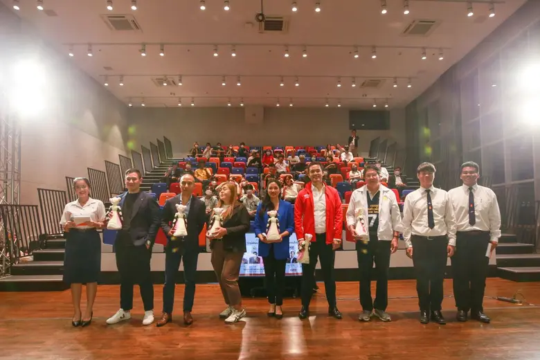 องค์การนักศึกษา มจธ. จัดงานเสวนานโยบายพรรคการเมือง ในหัวข้อ "การพัฒนาการศึกษา การวิจัย และนวัตกรรมไทย" แลกเปลี่ยนวิสัยทัศน์ นโยบายด้านการศึกษาสู่การพัฒนาประเทศ