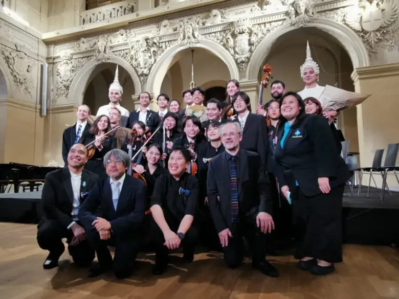 สถาบันดนตรีกัลยาณิวัฒนา ร่วมงานแสดงดนตรีเทิดพระเกียรติฉลองครบรอบ 100 ปี วันประสูติ สมเด็จพระเจ้าพี่นางเธอ เจ้าฟ้ากัลยาณิวัฒนาฯ ณ ประเทศฝรั่งเศส