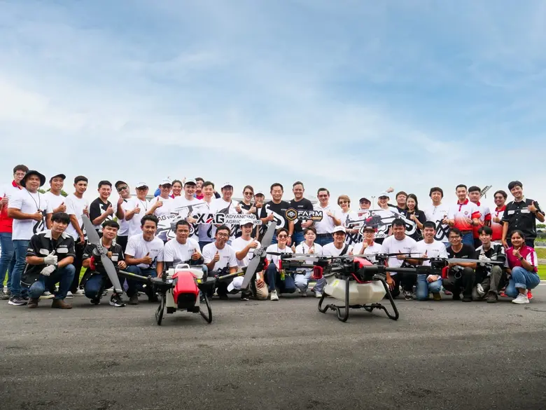 ฟาร์มอินโน (ไทยแลนด์) ตอกย้ำศักยภาพผู้นำเทคโนโลยีการเกษตร โชว์สมรรถนะโดรนเพื่อการเกษตรไร้คนขับ