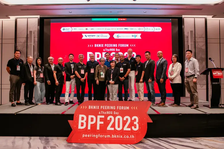 บีเคนิกซ์ ฉลองชัย ผู้เข้าร่วมงาน Peering Forum ล้นหลามพร้อมประกาศเปิดตัวจุดให้บริการแลกเปลี่ยนอินเทอร์เน็ตแห่งที่ 6