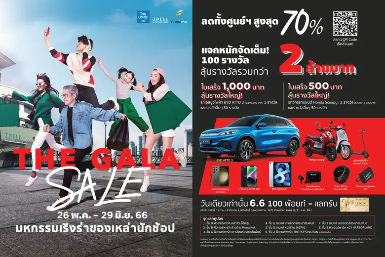 เทศกาลแห่งความสุขของเหล่านักช้อปกลางปีมาถ...