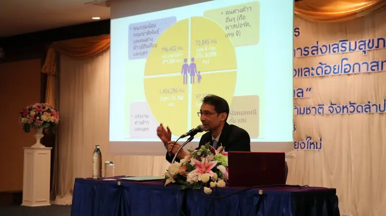 ศูนย์อนามัยกลุ่มชาติพันธุ์ ชายขอบ และแรงง...