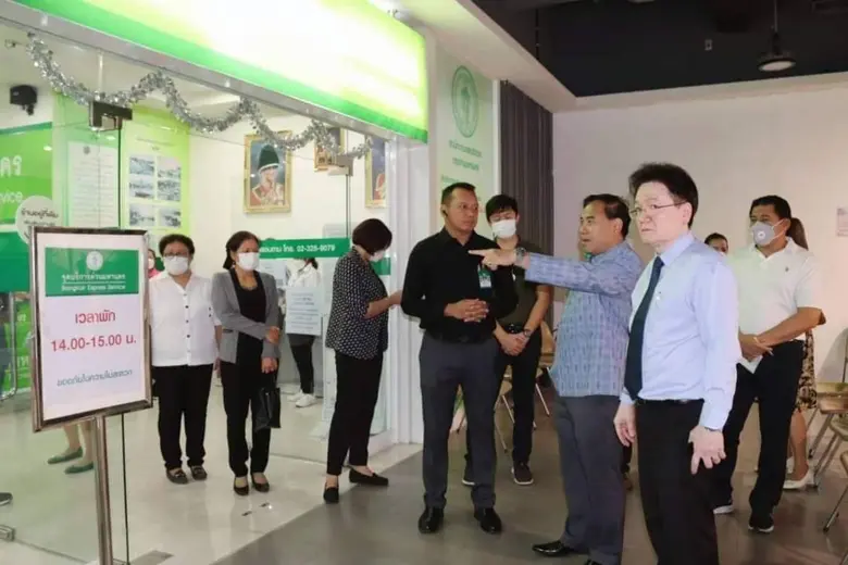 พาราไดซ์ พาร์ค ต้อนรับ รองปลัดกรุงเทพมหานคร สำรวจพื้นที่จุดบริการด่วนมหานคร (BMA Express Service) เตรียมเพิ่มพื้นที่จุดบริการ เพื่อความสะดวกมากยิ่งขึ้น