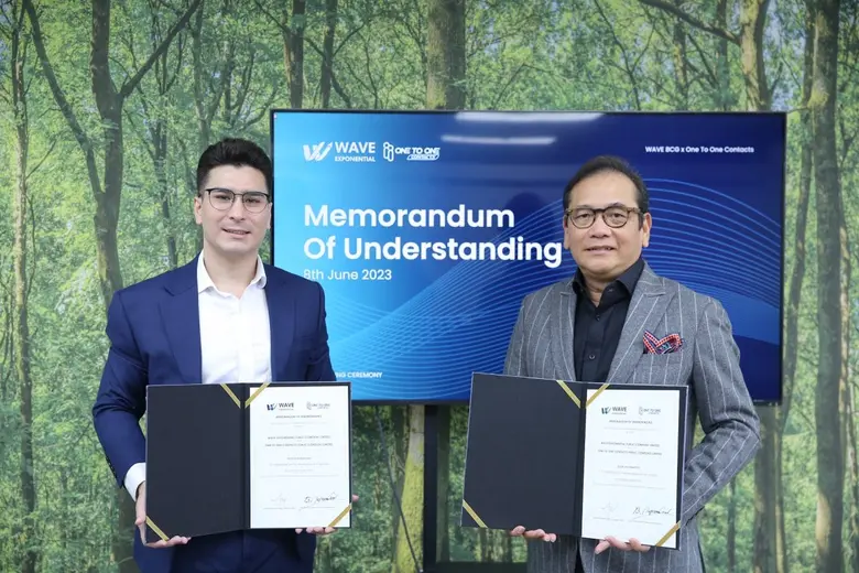 OTO จับมือ WAVE BCG ลุยธุรกิจคาร์บอนเครดิต เซ็น MOU มุ่งหน้าสู่ Climate Tech