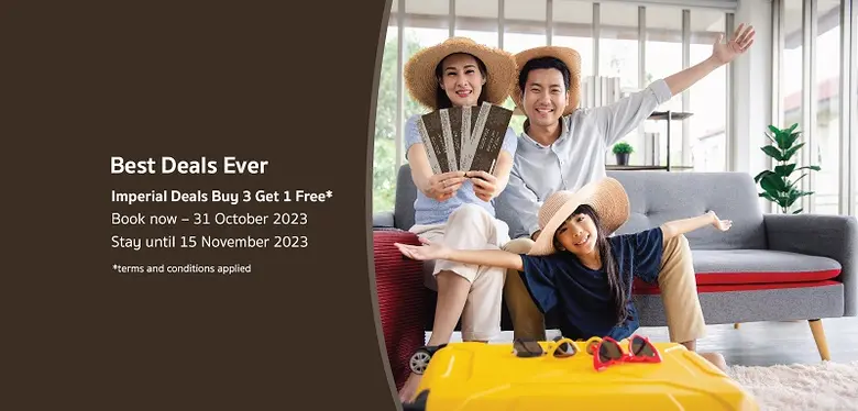 Imperial Deals กลับมาแล้ว! โรงแรมเครืออิม...