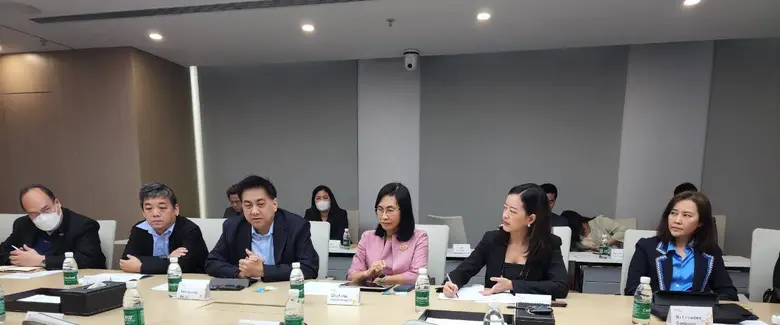 วว. / สสว. ประชุมหารือแนวทางสร้างเครือข่ายความร่วมมือด้านการค้ากับผู้ประกอบการ นักธุรกิจ จีน