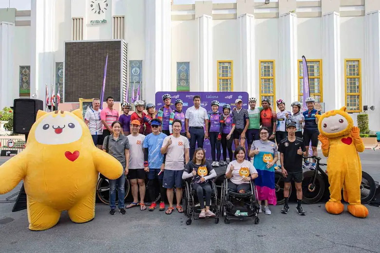 โครงการปั่นปันกัน ร่วมกับมูลนิธิด้วยกันเพ...