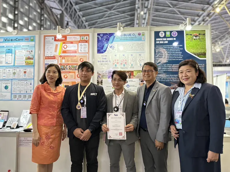 ทีมหนูน้อยจ้าวเวหาไทย สุดเจ๋ง นำโดรนควบคุมระยะไกล คว้ารางวัลที่ประเทศจีน