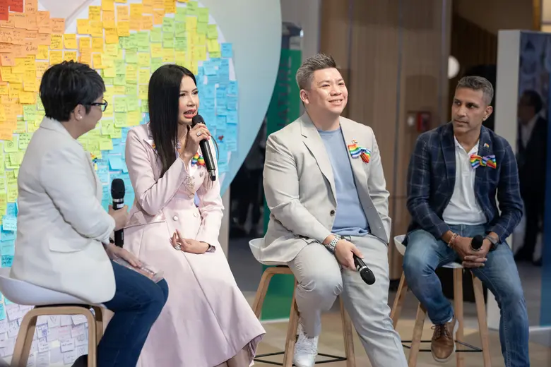 ในกิจกรรมเสวนาเรื่องความเท่าเทียมและมุมมอ...