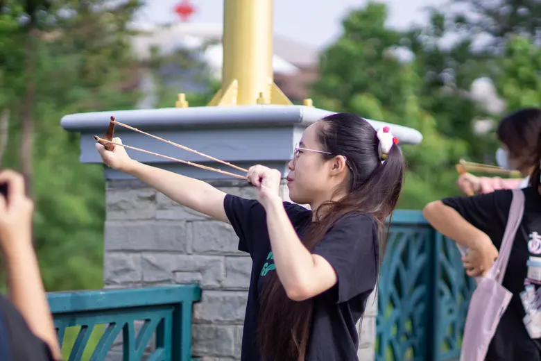 "พาน้องไปยิงก๋ง" ภายใต้โครงการ มหกรรมจิตอาสาน้องใหม่ ม.พะเยา