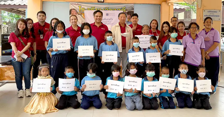 ทีมกรุ๊ป และ มูลนิธิกลุ่มทีมรวมใจ มอบทุนการศึกษา ต่อเนื่องเป็นปีที่ 16