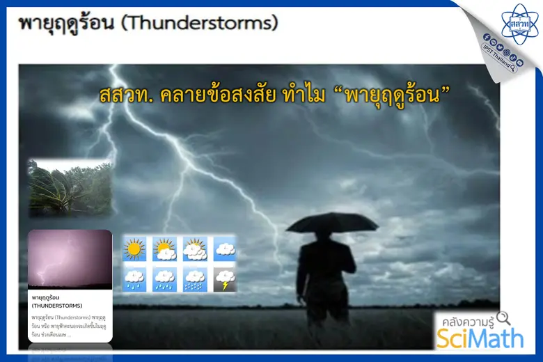 พายุฤดูร้อนคืออะไร ทำไมในช่วงที่ผ่านมาภาค...