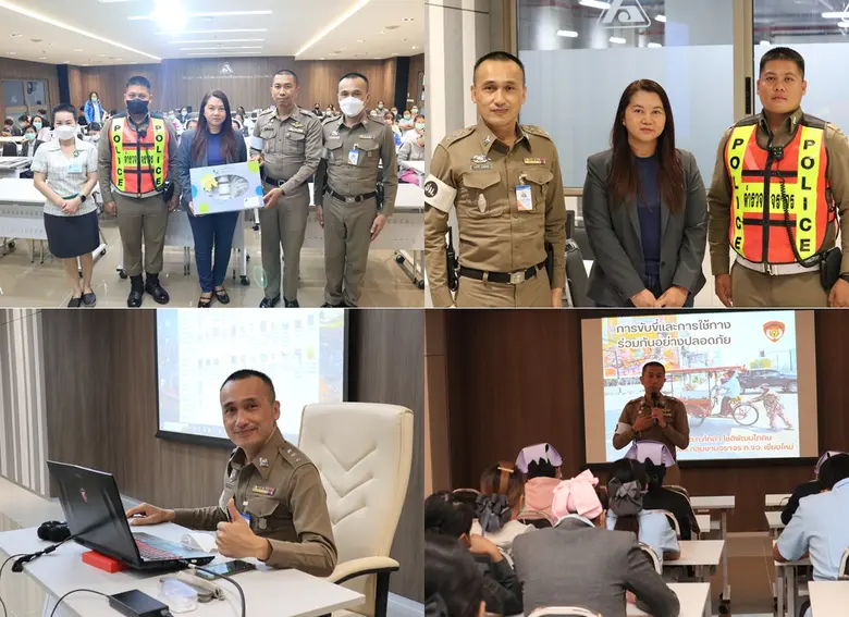 โรงพยาบาลลานนา ร่วมกลุ่มงานจราจร ตำรวจภูธ...