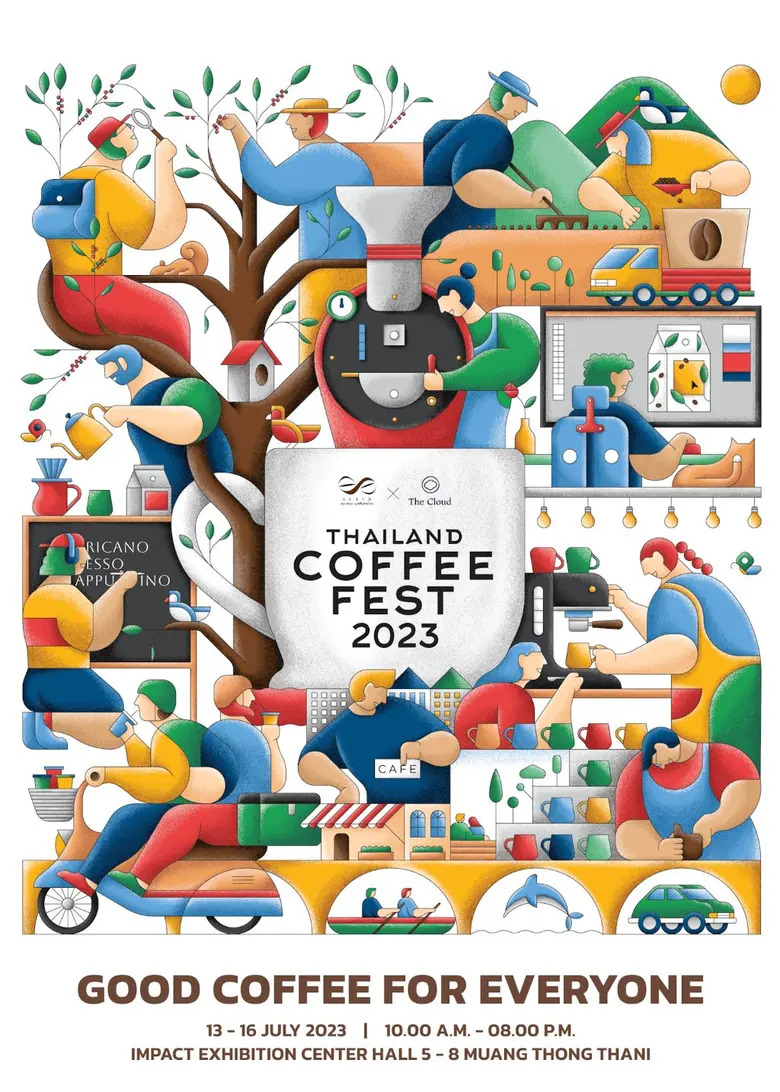 Thailand Coffee Fest 2023 เทศกาลเพื่อคนรั...
