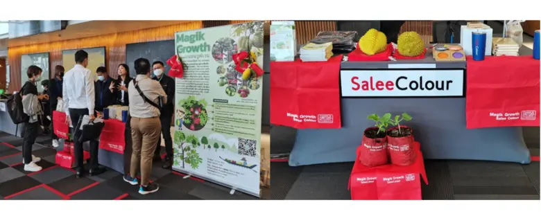 บมจ.สาลี่ คัลเล่อร์(COLOR) ร่วมออกบูธ ในง...