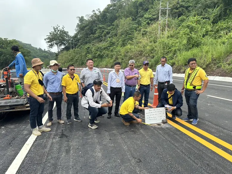 RT ส่งมอบงานโครงการฟื้นฟูทางหลวงหมายเลข 2...