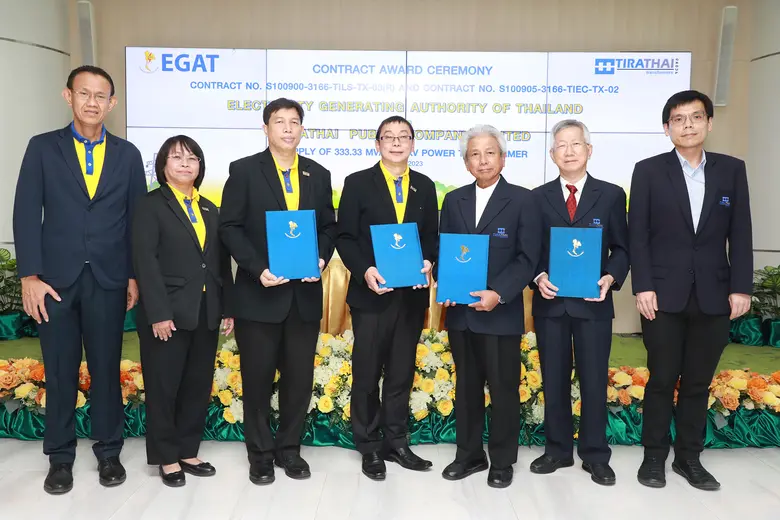 "ถิรไทย" คว้างาน กฟผ. ผลิตหม้อแปลงไฟฟ้ากำลัง ขนาด 333.33 MVA 500 KV มูลค่ากว่า 1,000 ล้านบาท