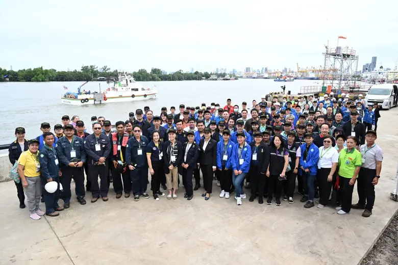 บางจากฯ สนับสนุนกรมเจ้าท่า ฝึกซ้อมแผนปฏิบัติการขจัดมลพิษทางน้ำ เนื่องจากน้ำมันและเคมีภัณฑ์แห่งชาติ ครั้งที่ 12 (TOC - EX12) ครั้งแรกในพื้นที่ลุ่มแม่น้ำเจ้าพระยา