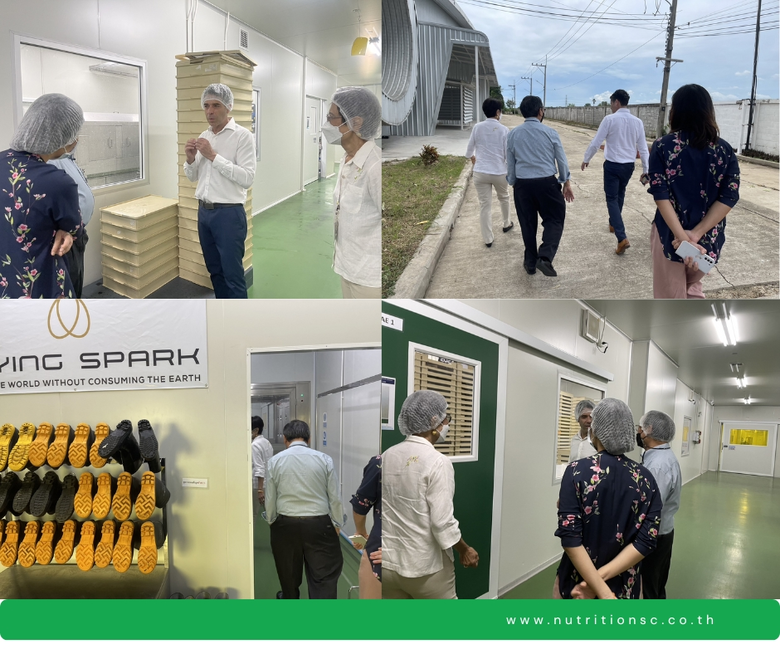 "นิวทรีชั่น เอสซี (NTSC)" สานต่อการผลิตสินค้าอาหารแห่งอนาคตศึกษางานจาก Flying Spark Co.,Ltd.