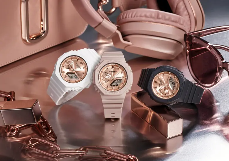 "คาสิโอ" เปิดตัวนาฬิกาจี-ช็อค ขนาดกะทัดรัด ประกายพิงค์โกลด์โดดเด่นสะดุดตา