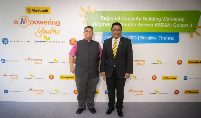 การร่วมมือของมูลนิธิอาเซียนและมูลนิธิเมย์...