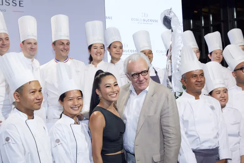 NAI LERT GROUP CELEBRATES THE INAUGURATION OF ECOLE DUCASSE - NAI LERT BANGKOK STUDIO