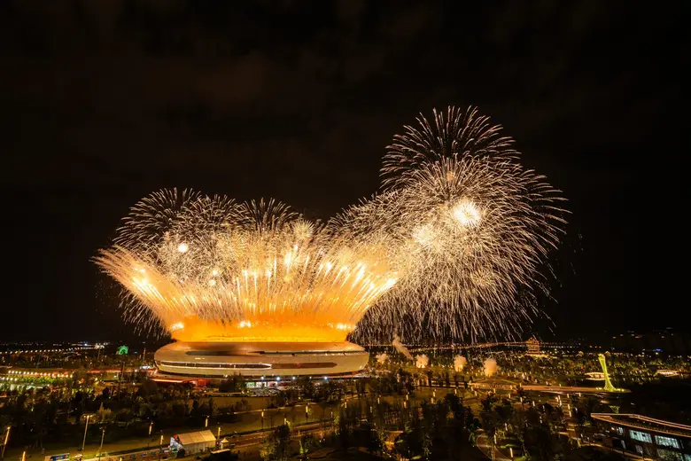 พิธีเปิดการแข่งขันกีฬามหาวิทยาลัยโลกที่นครเฉิงตูสร้างความประทับใจให้กับผู้ชมทั่วโลก