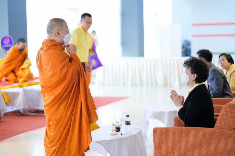 ม.ศรีปทุม ทำบุญเจริญพระพุทธมนต์ เนื่องในวันอาสาฬหบูชา 2566