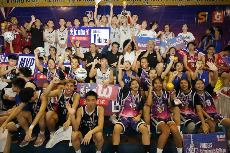 การแข่งขันบาสเกตบอลจูเนียร์เอ็นบีเอ (Jr. NBA) โปรแก...