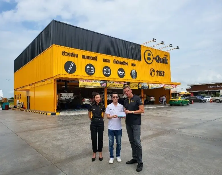 "เบ็นดิกซ์" ร่วมแสดงความยินดี "บีควิก" รุกหนักเปิดรวด 2 สาขาซัสโก้ บางชัน และเอสโซ่ ร่มเกล้า