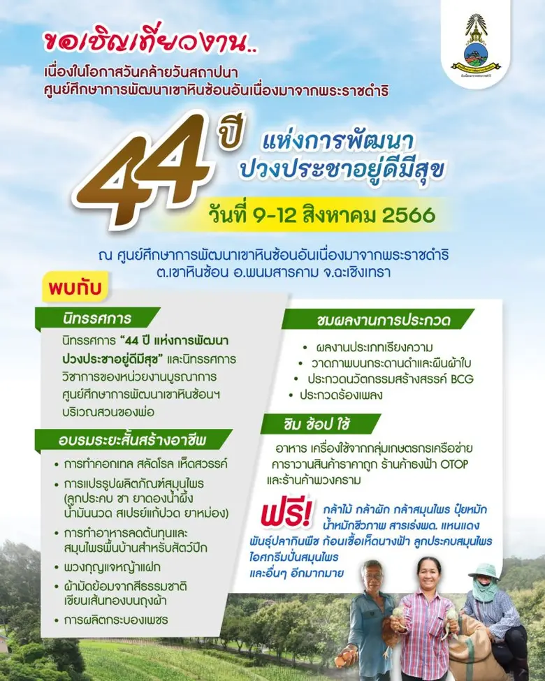 นายปราโมทย์ ยาใจ อธิบดีกรมพัฒนาที่ดิน เปิ...