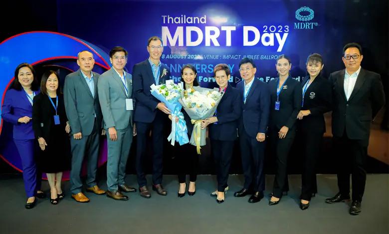 กรุงเทพประกันชีวิต แสดงความยินดีกับ "เพราพรรณ วัชรกาฬ" ที่ปรึกษาการเงิน CFP(R) ได้รับเลือกเป็นประธาน MDRT Thailand คนใหม่