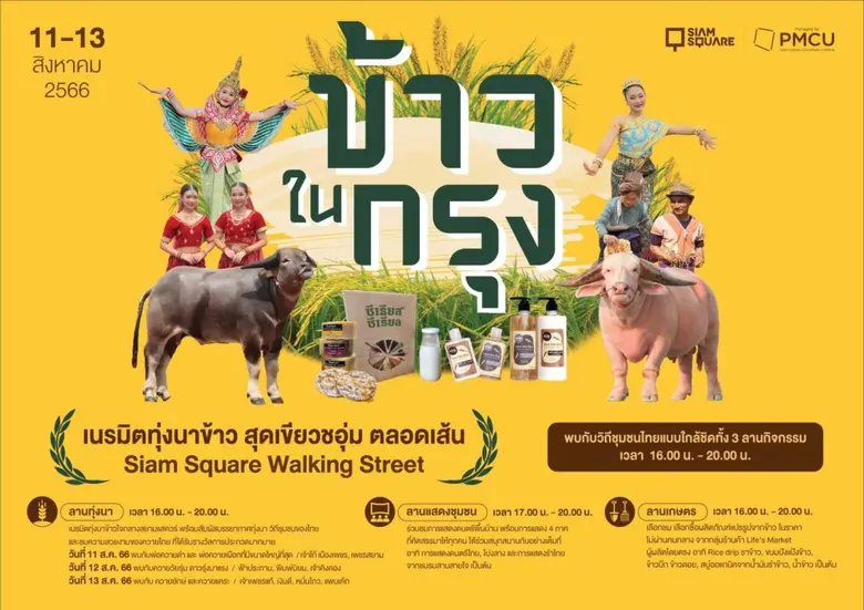 สยามสแควร์ เนรมิต Siam Square Walking Str...