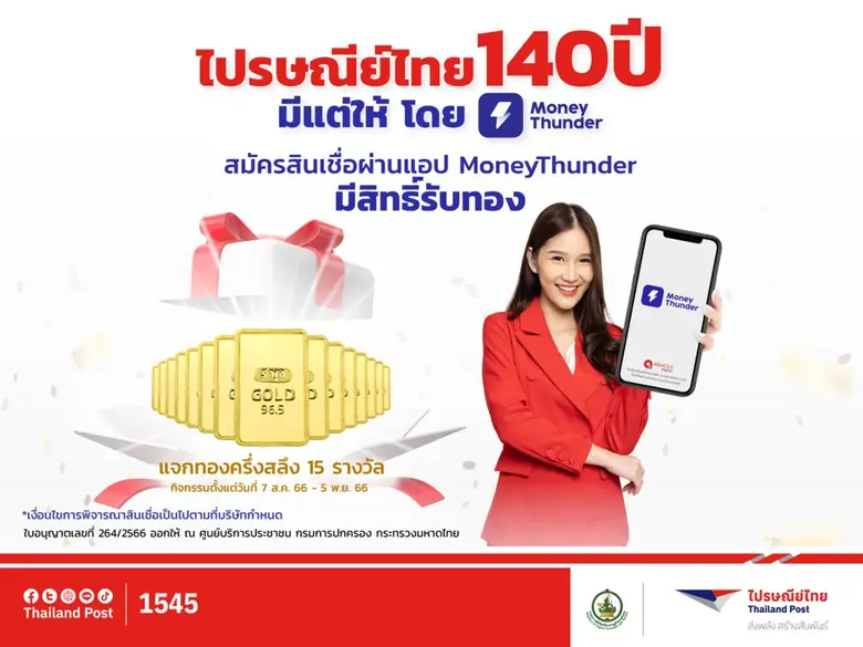 อบาคัส ดิจิทัล ร่วมกับไปรษณีย์ไทย ส่งแคมเ...