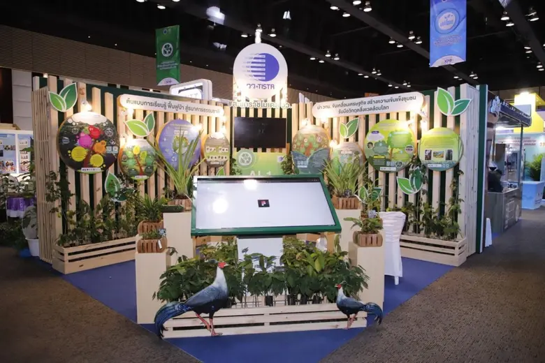 วว. ร่วมถ่ายทอดความรู้ วทน. ในเวทีมหกรรมงานวิจัยแห่งชาติ 2566