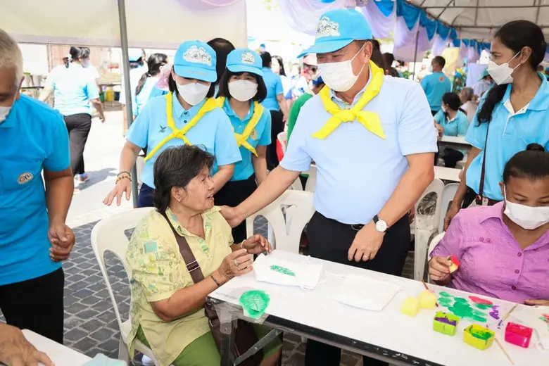 ก.แรงงาน จัดกิจกรรมจิตอาสา ฝึกอาชีพแก่ประชาชน เฉลิมพระเกียรติพระบรมราชชนนีพันปีหลวง
