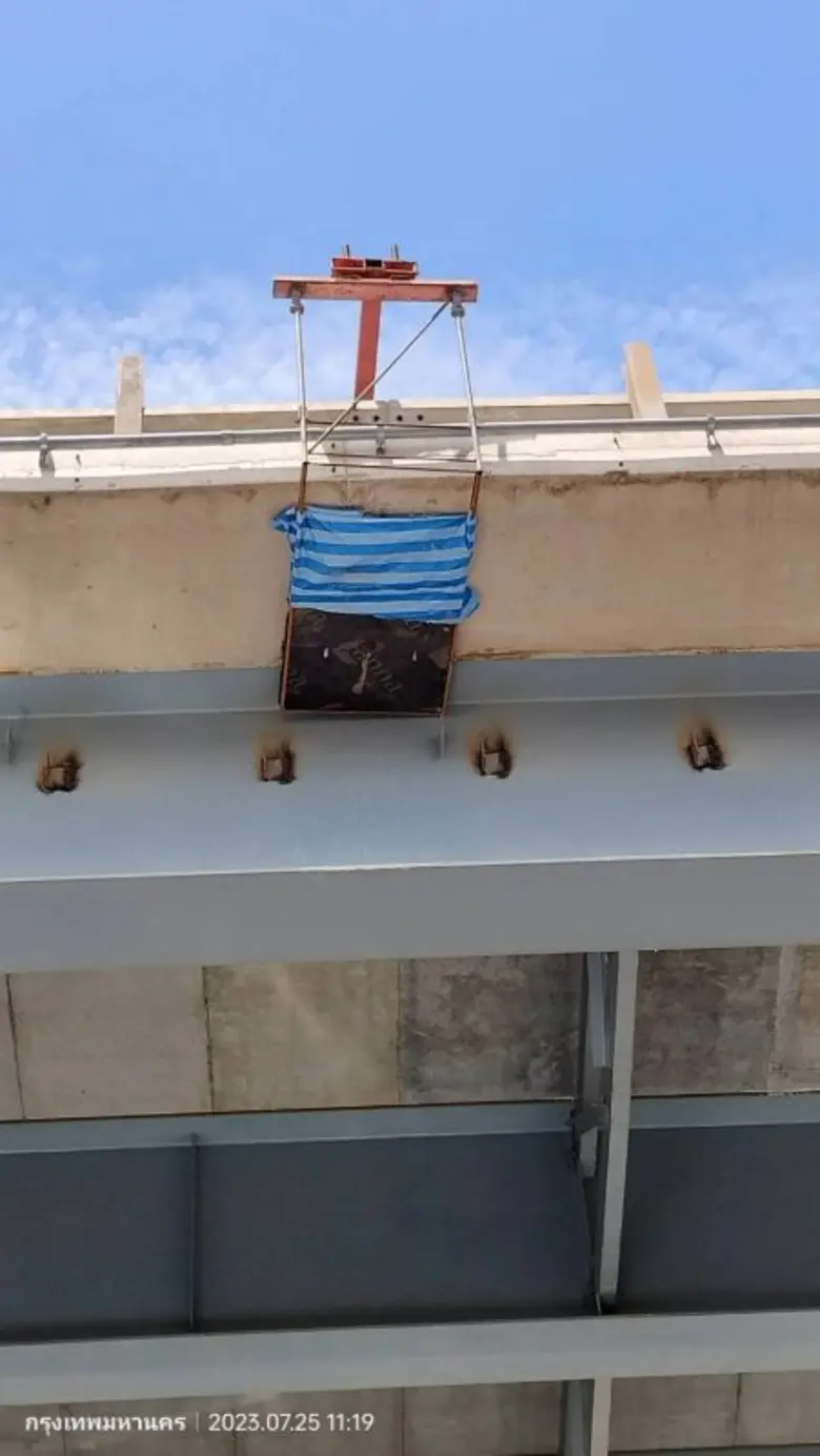 กทม.ประสาน รฟม.เข้มงวดตรวจสอบความปลอดภัยระหว่างก่อสร้างรถไฟฟ้าสายสีเหลือง