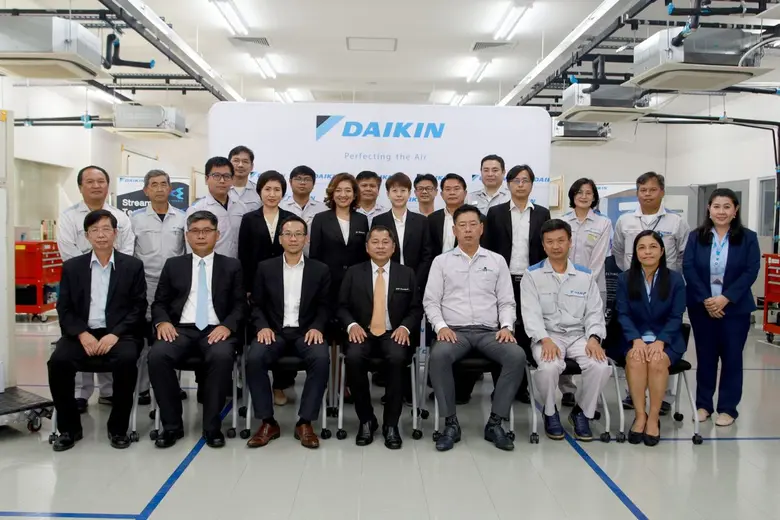 ไดกิ้น เอกชนรายแรกเปิด "ศูนย์ทดสอบมาตรฐานฝีมือแรงงาน ระดับ 2" เป็นทางการ มุ่งยกระดับคุณภาพบุคลากรเครื่องปรับอากาศ รับความต้องการตลาด